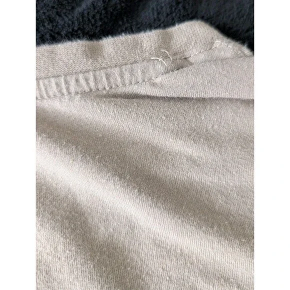 DKNY Y2K 90s Beigecore Minimal Streetwear Korean Acubi Brown Tan Tee Shirt - Picture 14 of 14